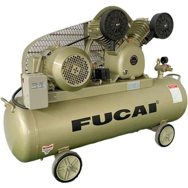 FUCAI industrial compressor 380v 1.5kw/2hp piston air compressor 200 liter
