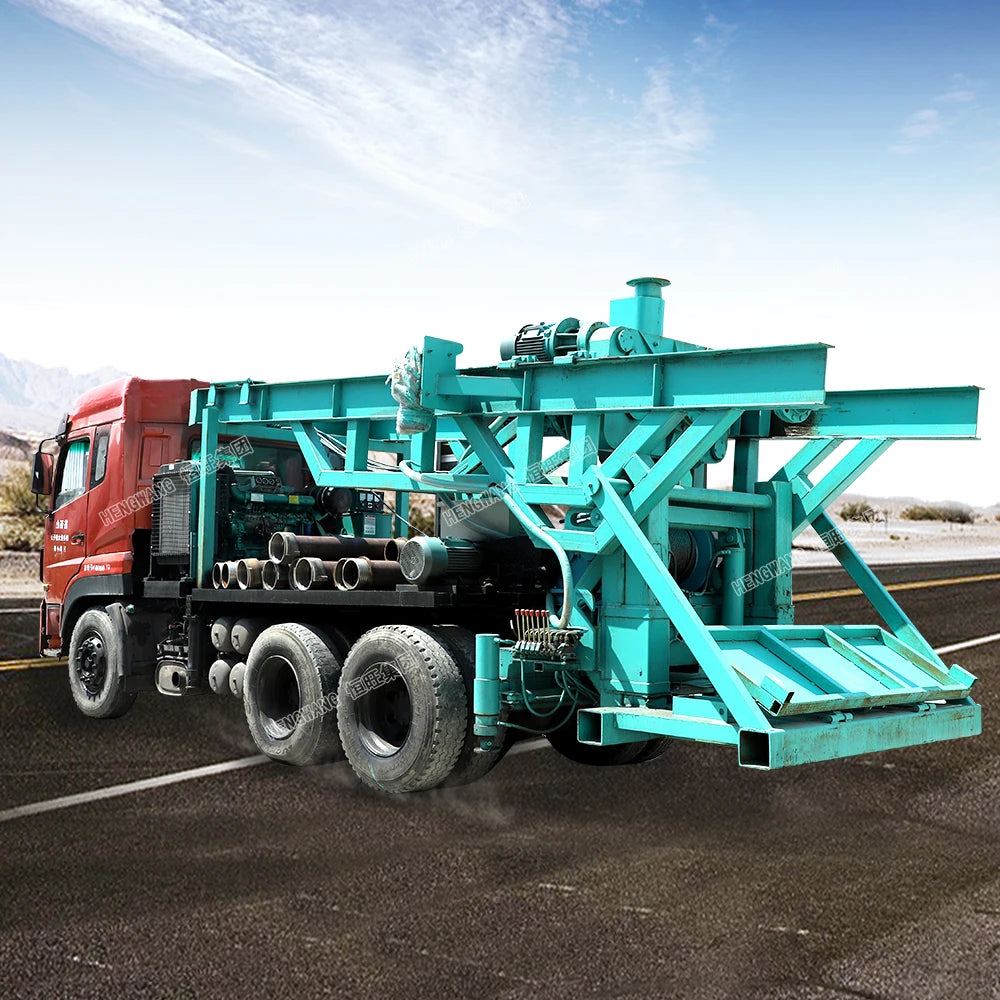 Hengwang HF150 blast hole truck drilling rig machine for sale