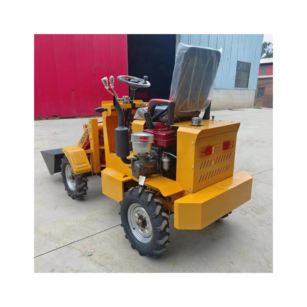 Gasoline/Diesel Wheel Loader Mini Electric Loader 25Hp Small Loaders