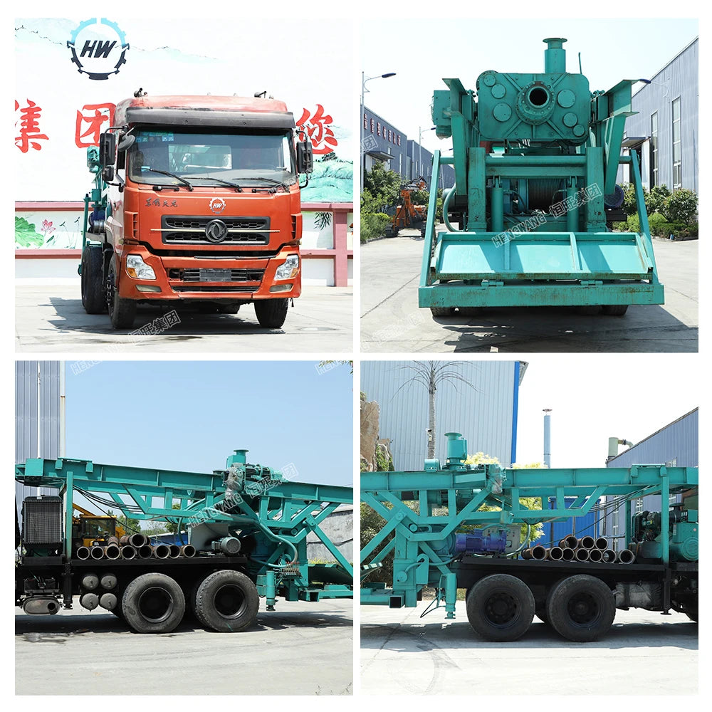 Hengwang HF150 blast hole truck drilling rig machine for sale