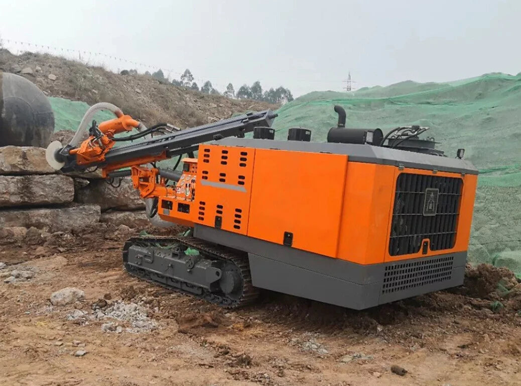 HW452 Mining Hydraulic Crawler rock quarry gold mine Blasting Hole drilling Rig