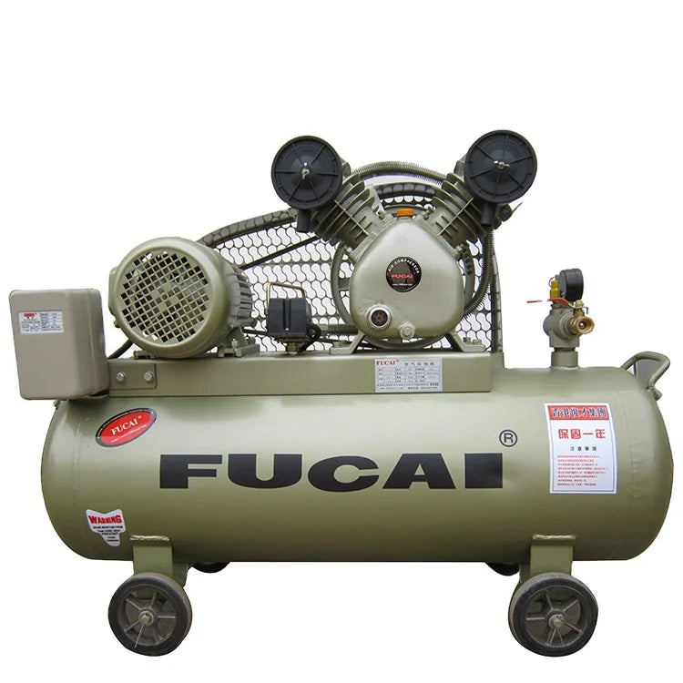 FUCAI industrial compressor 380v 1.5kw/2hp piston air compressor 200 liter