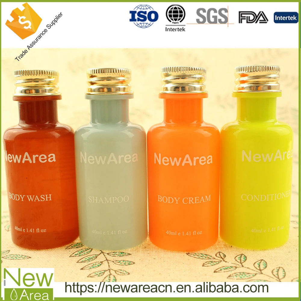Custom Eco Friendly 5 Star Luxury Disposable Hotel Bathroom Guest Room Toiletries Amenities Set