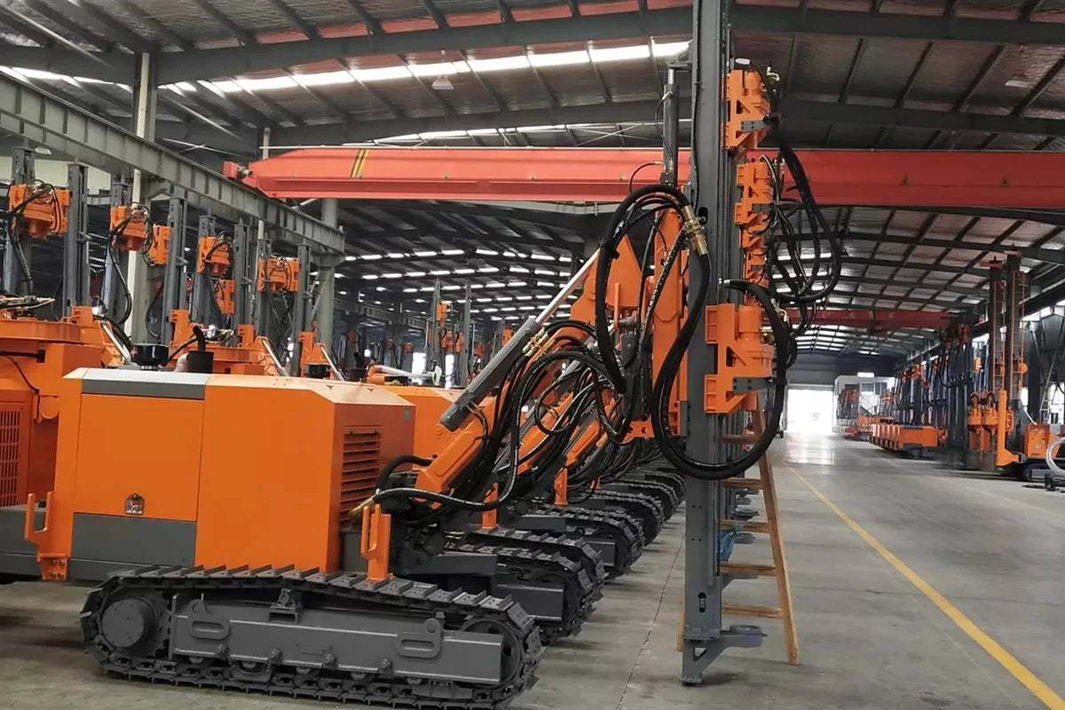 HW452 Mining Hydraulic Crawler rock quarry gold mine Blasting Hole drilling Rig