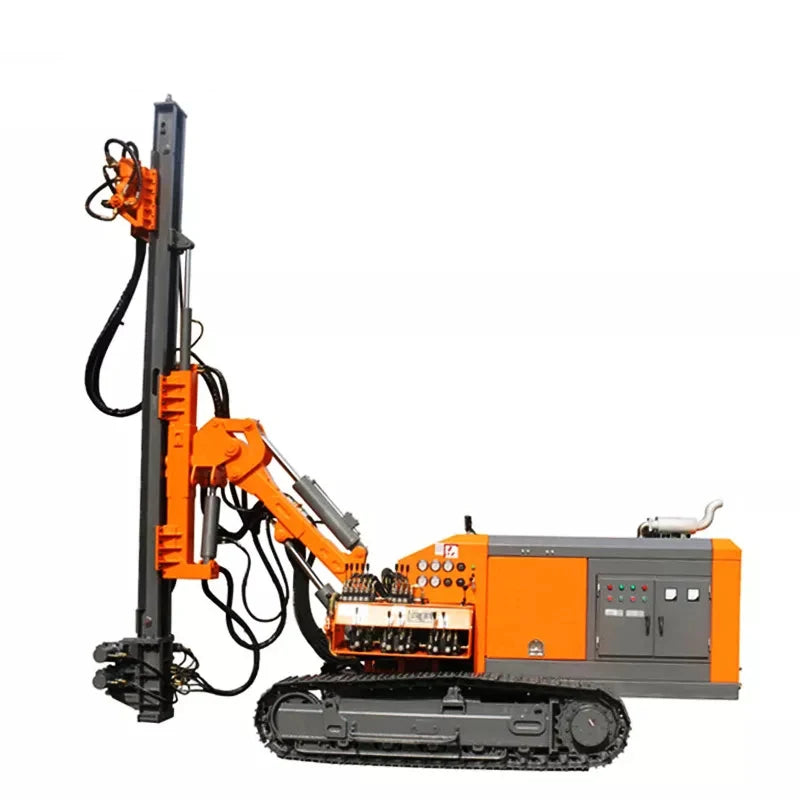 HW452 Mining Hydraulic Crawler rock quarry gold mine Blasting Hole drilling Rig