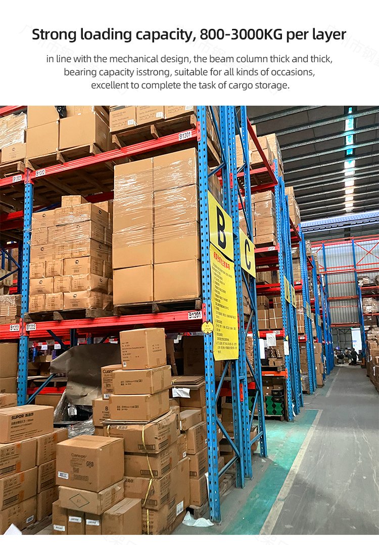 GXM heavy duty warehouse pallet system warehouse racking pallet rack shelving pallet racking for industrial shelves system