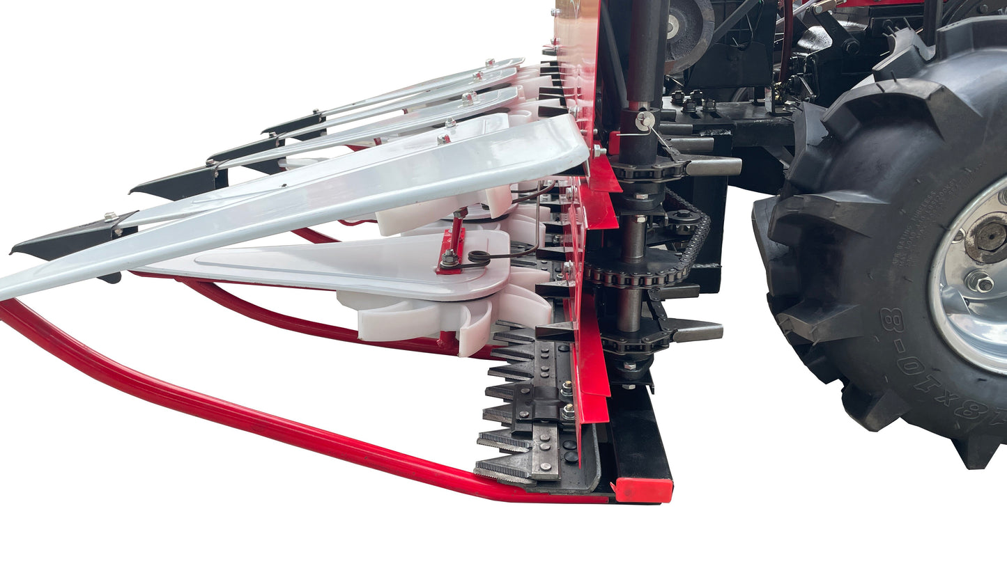Trailblazer Factory Cheap Price mini tractor reaper self walking propelled automatic cutter machine for rice wheat corn