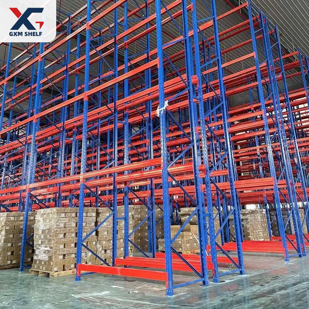 GXM heavy duty warehouse pallet system warehouse racking pallet rack shelving pallet racking for industrial shelves system