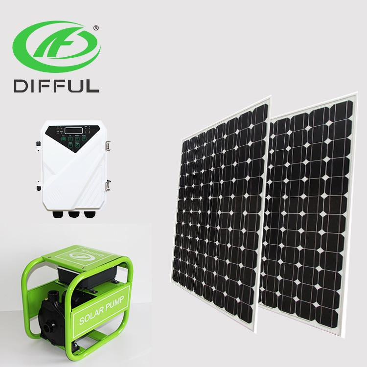 Difful hot sale solar powered booster pump solar dc surface water pump farm irrigation water pumps