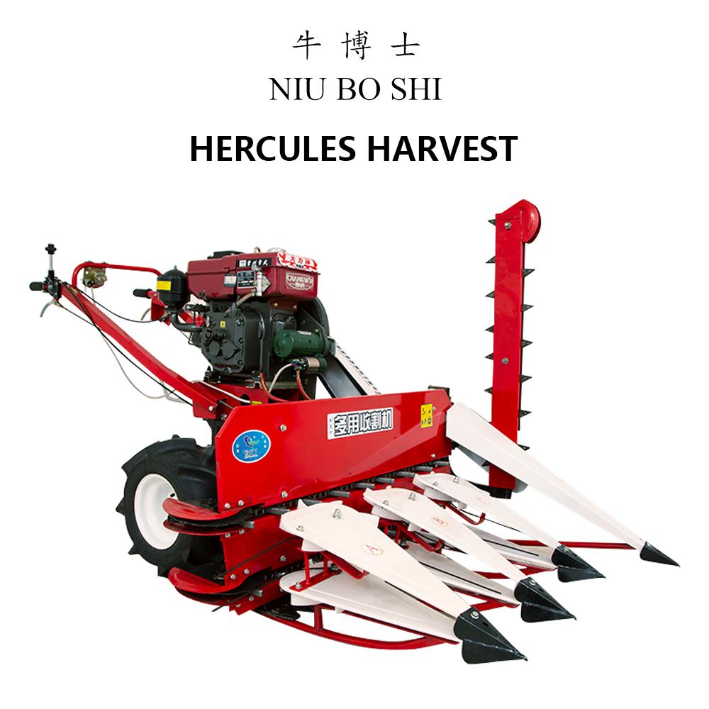 Trailblazer Factory Cheap Price mini tractor reaper self walking propelled automatic cutter machine for rice wheat corn