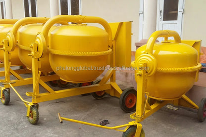 Heavy duty Mini Concrete mixer portable mini concrete mixer machine 200l 350l 450l drum three wheels solid motor electronic