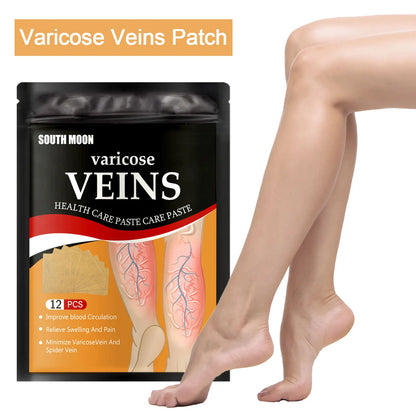 Varicose Veins Patch Treatment For Varicose Veins Vasculitis Phlebitis Spider Leg Medical Patch Angiitis Removal Patch