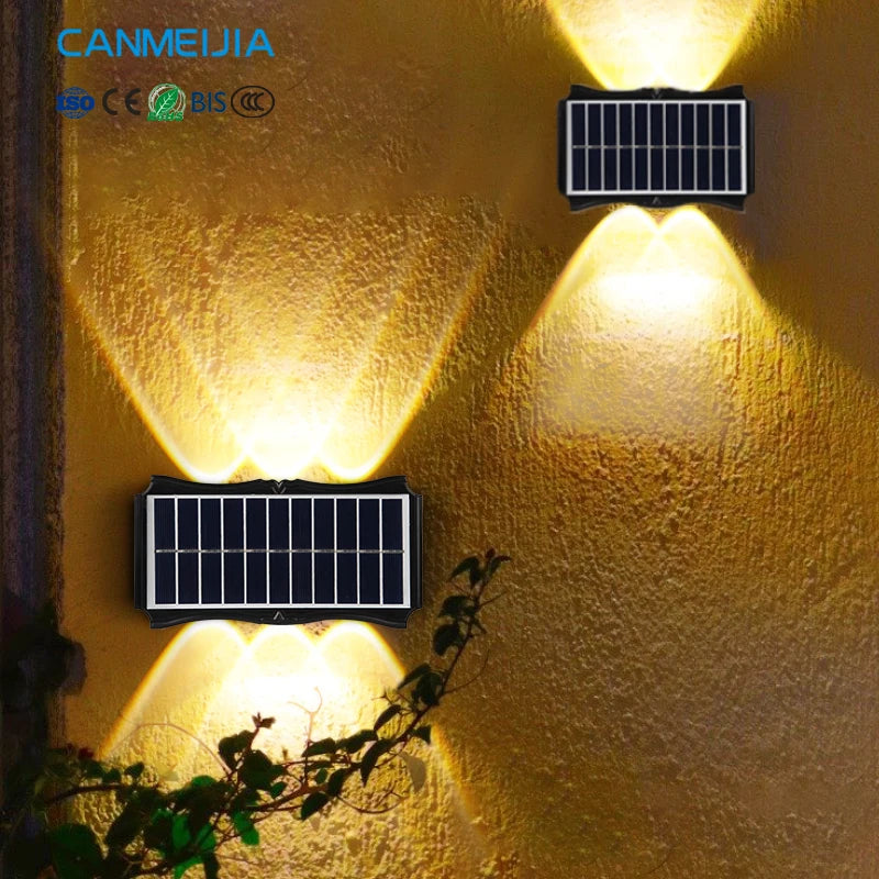 Patio Yard Cordless Outdoor LED Security Mounted Pathway Waterproof Solar Lights Outdoor/Solar Wall Light/Solar Garden Lights