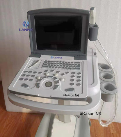 LANNX uRason N6 Medical Ultrasound Instruments ecografia portatil Portable 2D electric black and white ultrasound