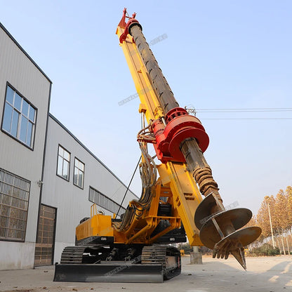 high performance auger bore pile foundation machine rotary drilling rig for sale