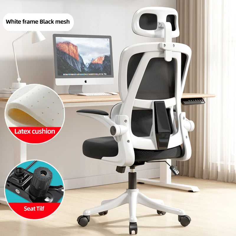 Comfortable Chairs Rotating Fabric Swivel Gas Lifting Computer Desk Ergonomic Mesh Executive Office Chair