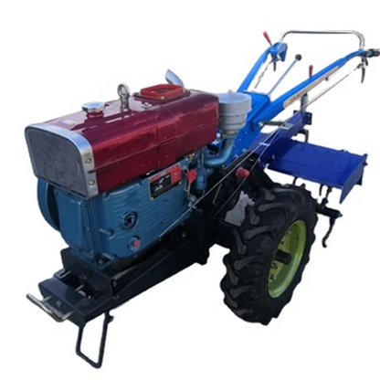 agricultural machinery equipment diesel cultivator motocultor two wheel gasoline power mini tiller 18 hp walking tractor