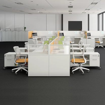 Modern office modular set cubicle frame furniture workstations desk partition