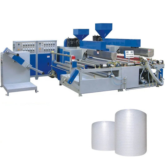 100% Recycling PE Wrap film Air bubble packing film Production Line