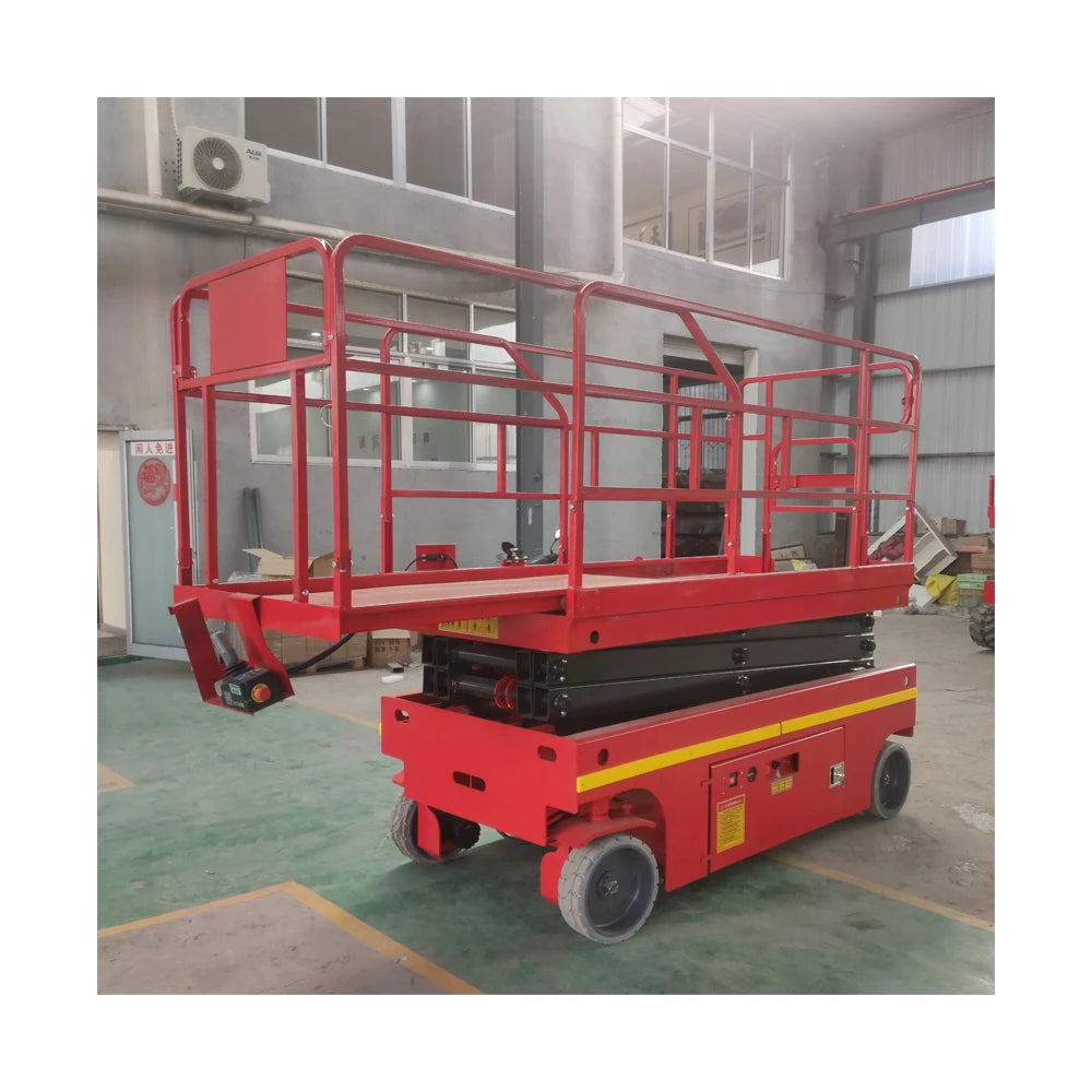 New 6m 8m crawler self propelled scissor lift Track type scissor lift