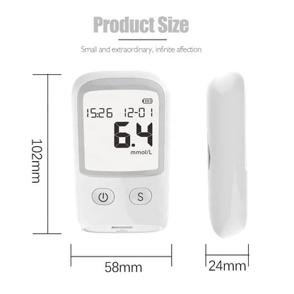 IMDK Safety Analyzer Medical Instrument Blood Glucose Meter Monitor Household Medical Equipment For Diabetes Glucometer