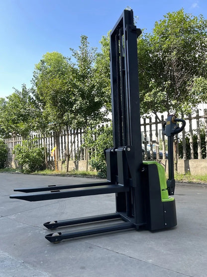 New Popular Electric Stacking Truck Forklift 1t 1.5t Hydraulic Hand Lift For Sale