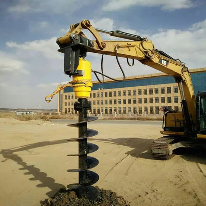 backhoe excavator attachment hydraulic earth auger drill for sale