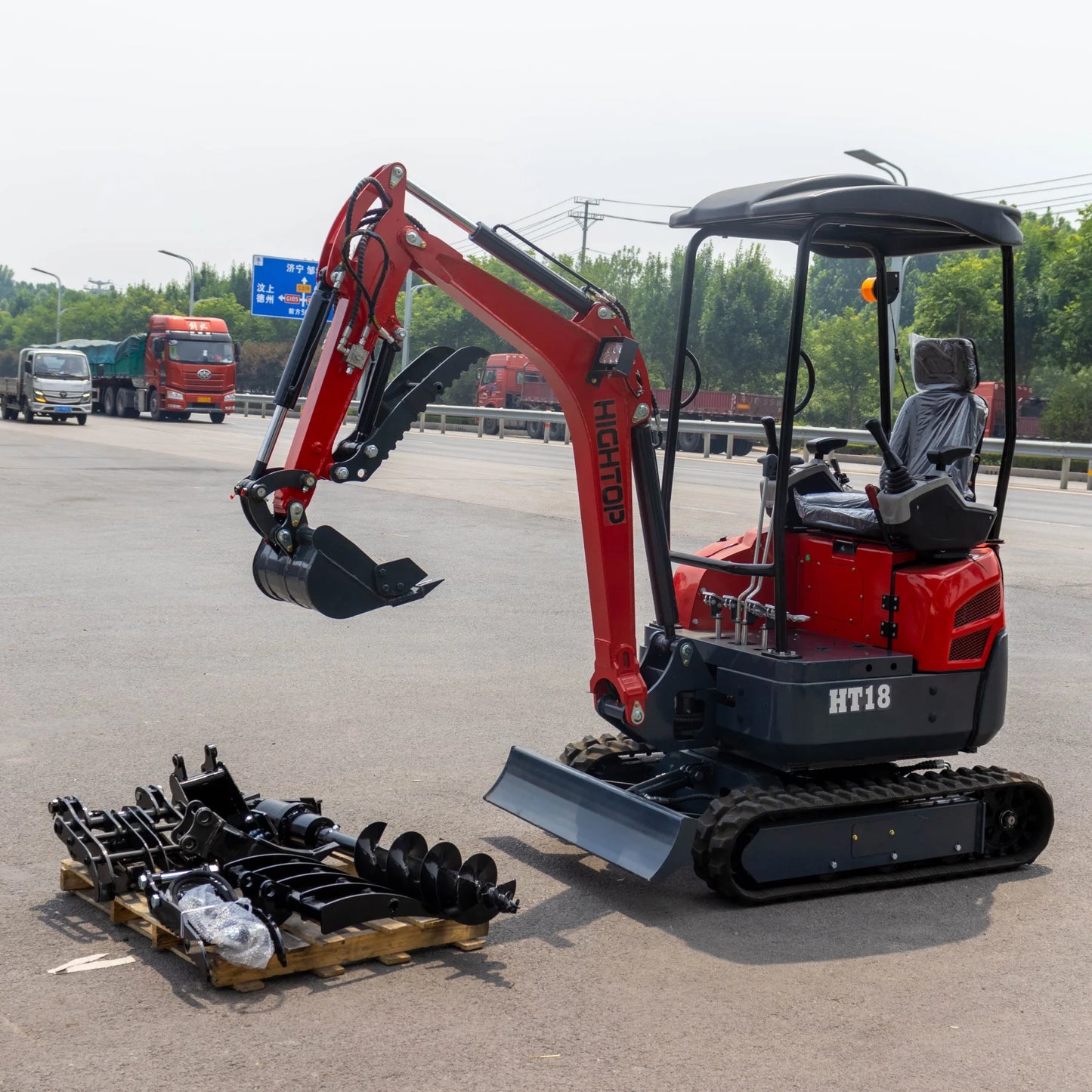 New mini bagger 1t 1.2t 1.8t 2t 2.5t Mini bagger Small Excavator With boom swing