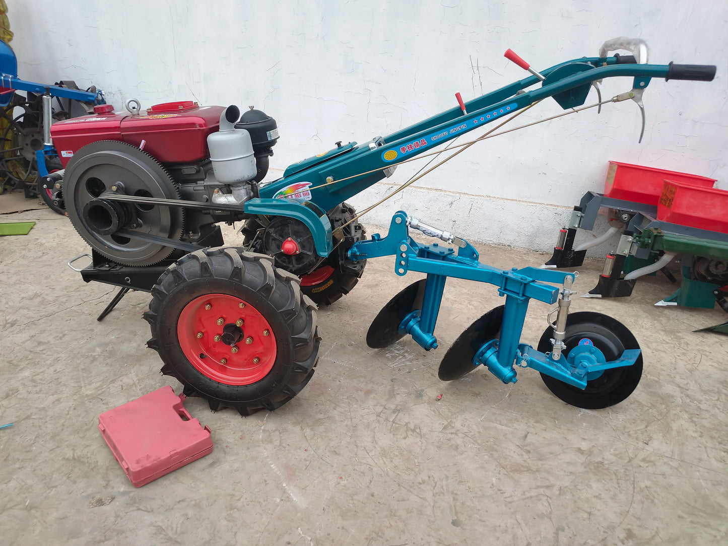 15hp 18hp 20hp 22hp Farm mini diesel motocultor Power Tiller Two Wheel Mini Walking hand tractor prices for sale product