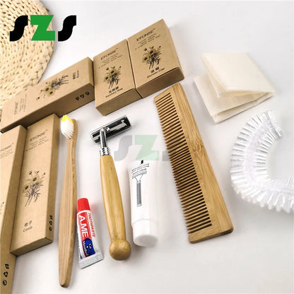 China Professional Hotel Supplies Suppliers Customized Wooden Guest Room Supplies Accessories Set