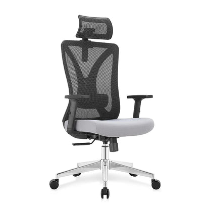 China wholesale office furniture ergonomic office chair full mesh chair for CEO boss chair with seat sliding