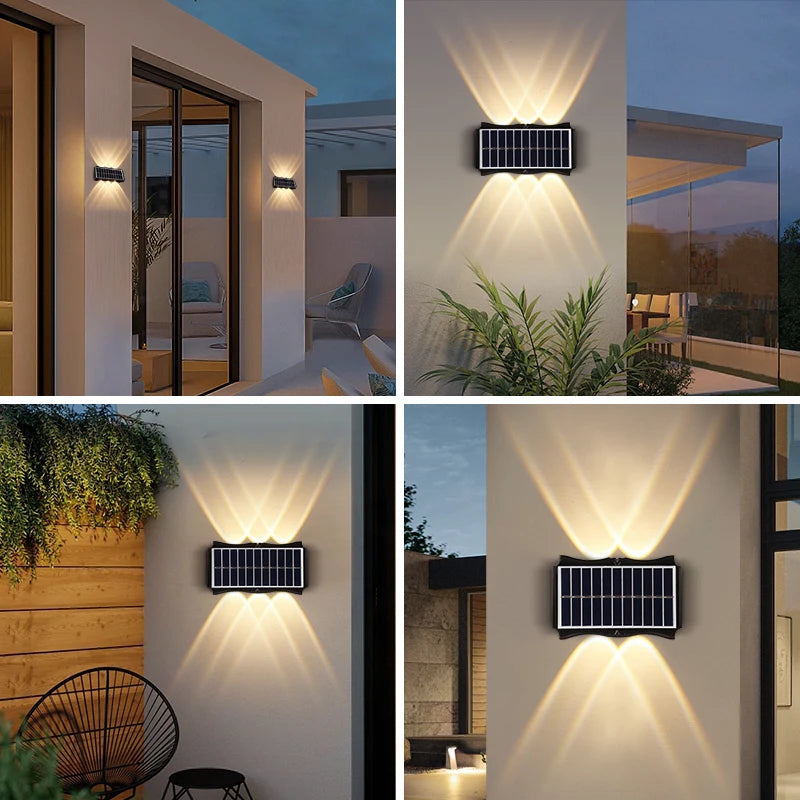 Patio Yard Cordless Outdoor LED Security Mounted Pathway Waterproof Solar Lights Outdoor/Solar Wall Light/Solar Garden Lights