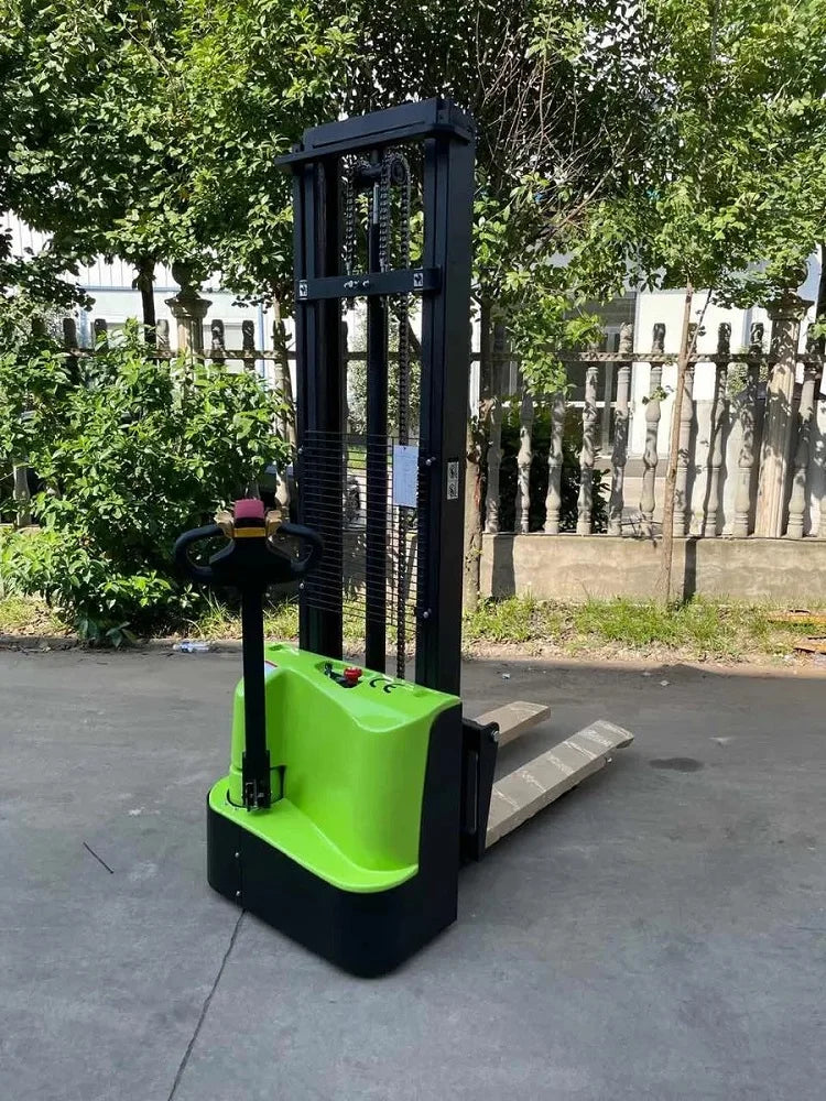 New Popular Electric Stacking Truck Forklift 1t 1.5t Hydraulic Hand Lift For Sale