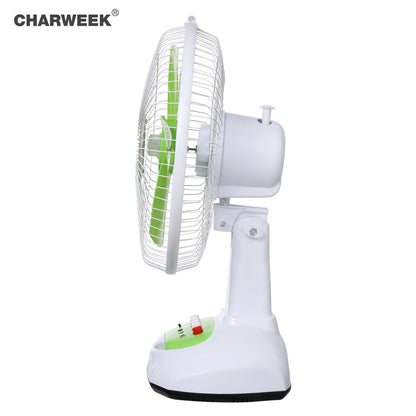 12 inch green solar fan energy conservation solar rechargeable fan solar fan with solar panel