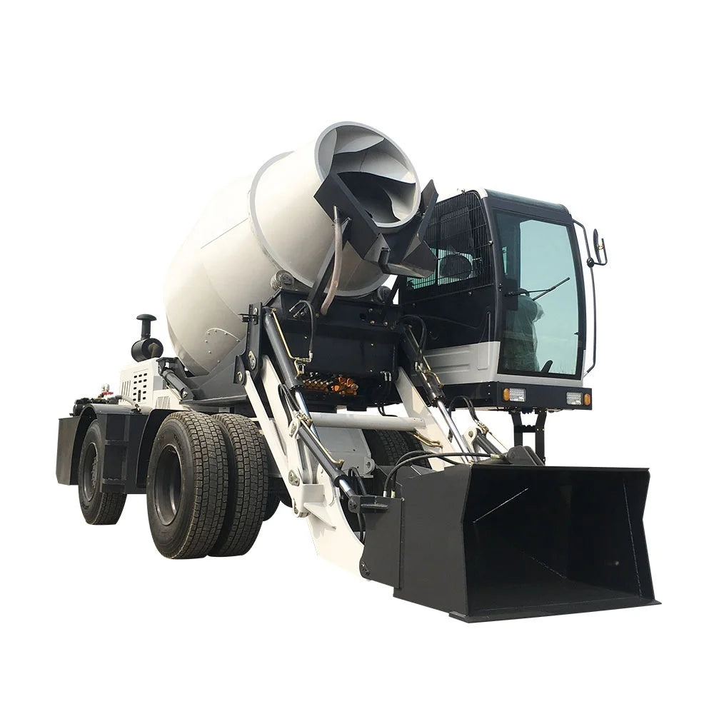 Concrete Mixer Gears With Lifting Ladder Ajax Concrete Mixer Price Volumetric Concrete Mixer Truck