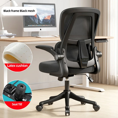 Comfortable Chairs Rotating Fabric Swivel Gas Lifting Computer Desk Ergonomic Mesh Executive Office Chair