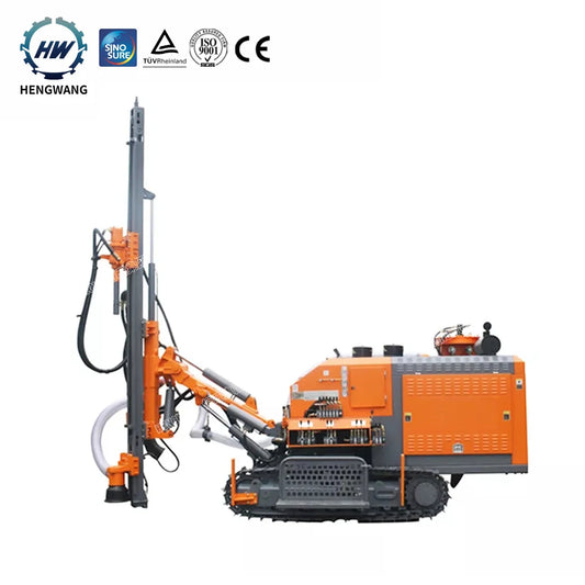 Good quality blasting drill rig Hengwang rock drill quarry drilling machine price