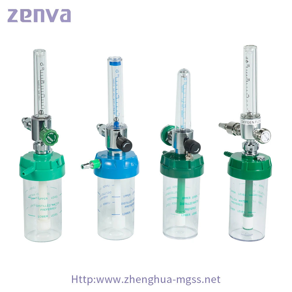 High quality Medical Oxygen Regulator,Oxygen Flowmeter With Humidifier 0-15L/Min