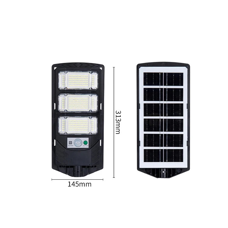 1200W 1500W 2000W Solar Street Lamp Ultra-high Power Outdoor ABS PC Large Capacity Battery All In One Solar LED Street Light