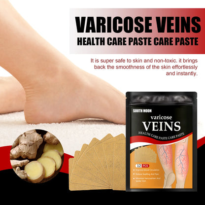 Varicose Veins Patch Treatment For Varicose Veins Vasculitis Phlebitis Spider Leg Medical Patch Angiitis Removal Patch