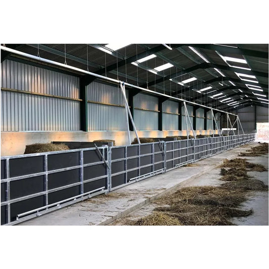 Low Price Fast Installation pig house farm steel structure buildings pig shed prefabricated house for sell