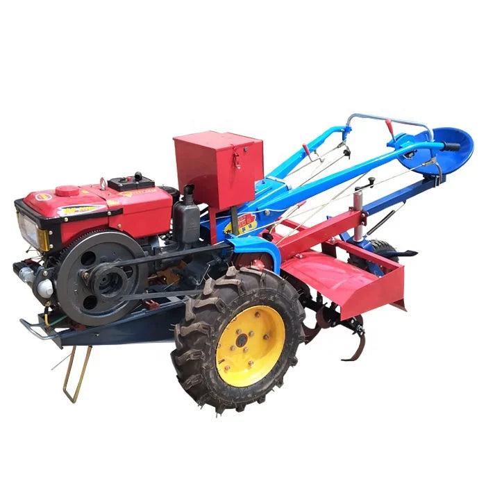 Good flexibility 20hp mini two wheel drive walking tractor with lowest price