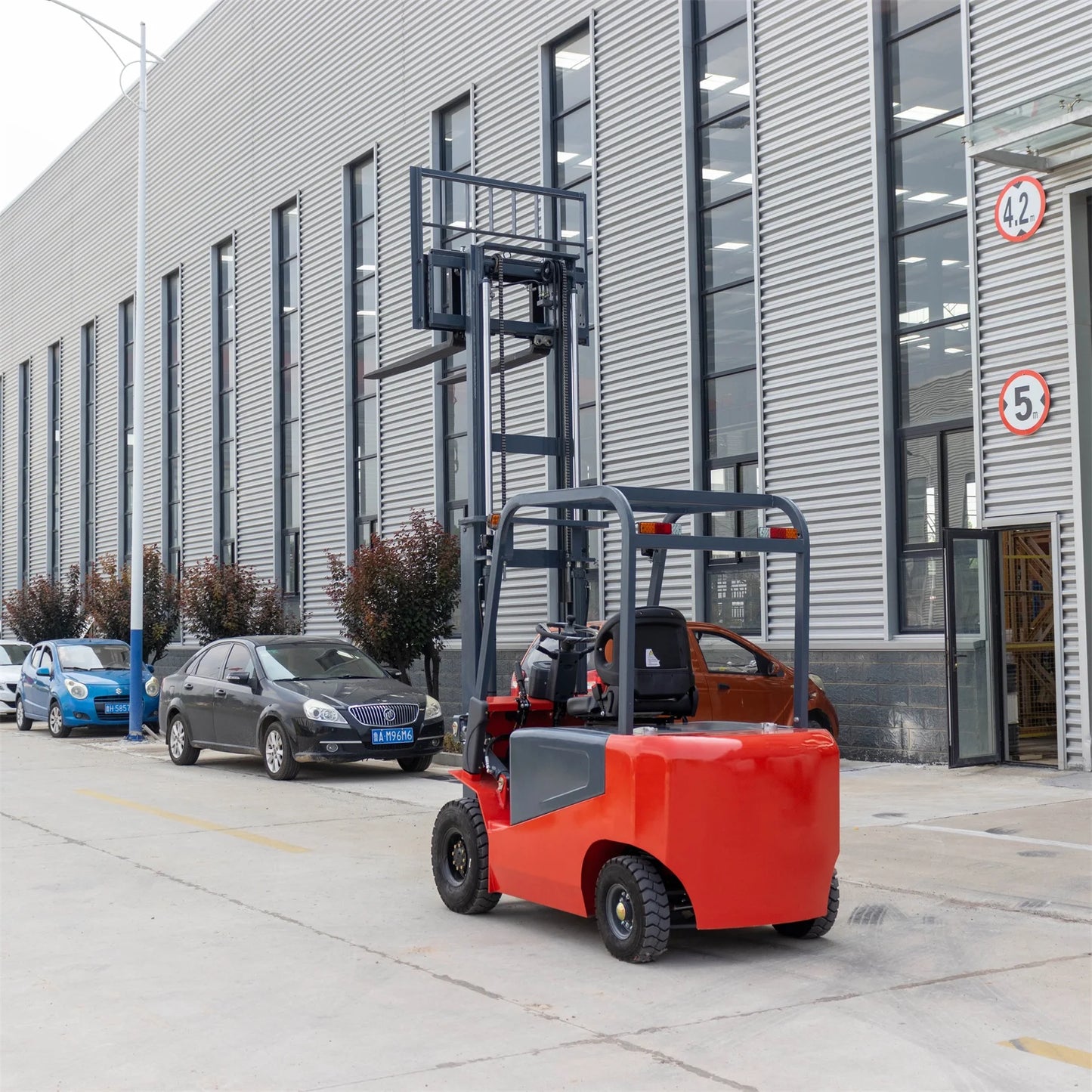 Electric Forklift New Energy Small Four-wheeled Multi-functional Handling Truck Hydraulic Forklift