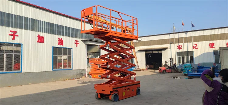 Best Selling telescopic vertical platform lift electric hydraulic scissor lift with lifting capacity for cargo