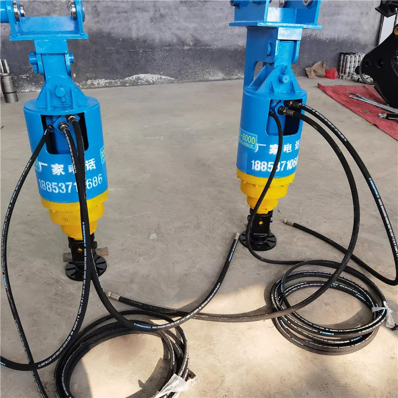 excavator part backhoe use Hydraulic Drilling Earth Auger Drill