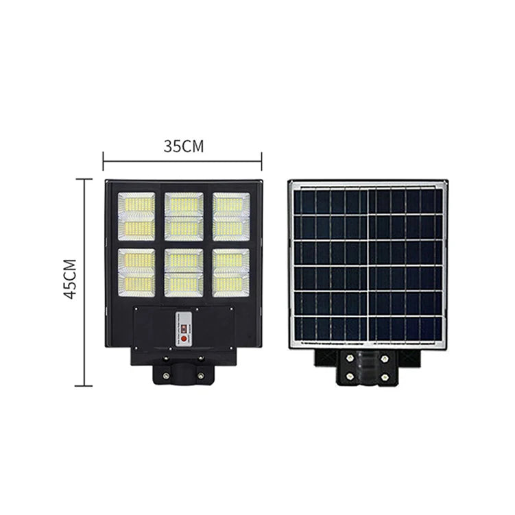 1200W 1500W 2000W Solar Street Lamp Ultra-high Power Outdoor ABS PC Large Capacity Battery All In One Solar LED Street Light