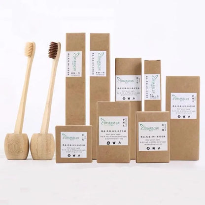 Factory direct sale wholesale eco friendly bamboo toiletry kit hotel for hotel guest