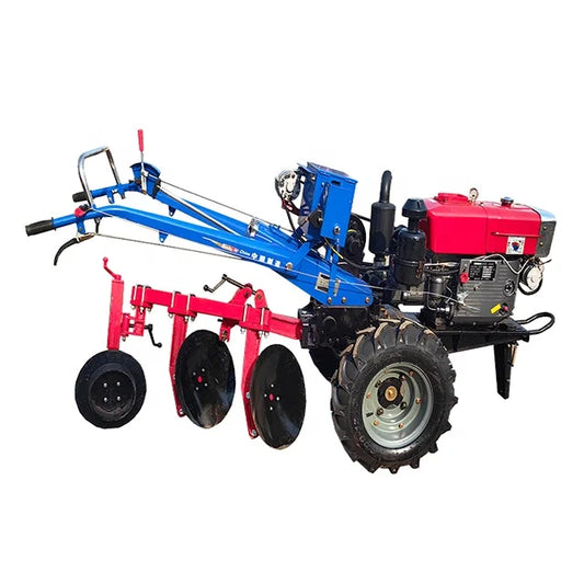 Good flexibility 20hp mini two wheel drive walking tractor with lowest price