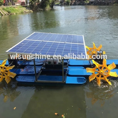 aerator fish ponds aerators paddle wheel solar air pump aquarium oxygen solar panel