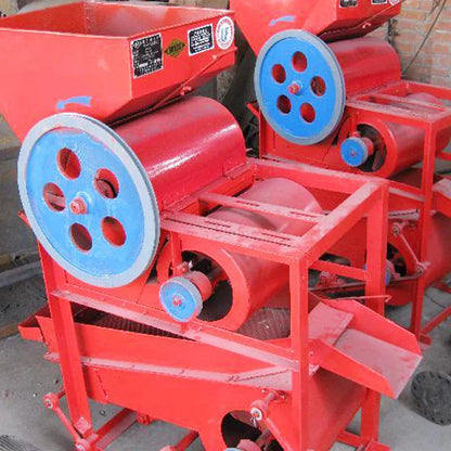 NEWEEK automatic peanut hulling groundnut shell peeling machine